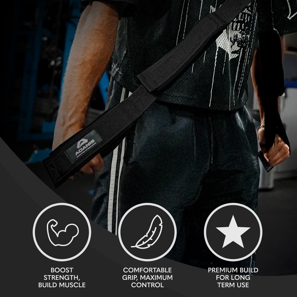 image 1 of Adanis Triceps Rope Cable Attachment, Padded Non-Slip Grip