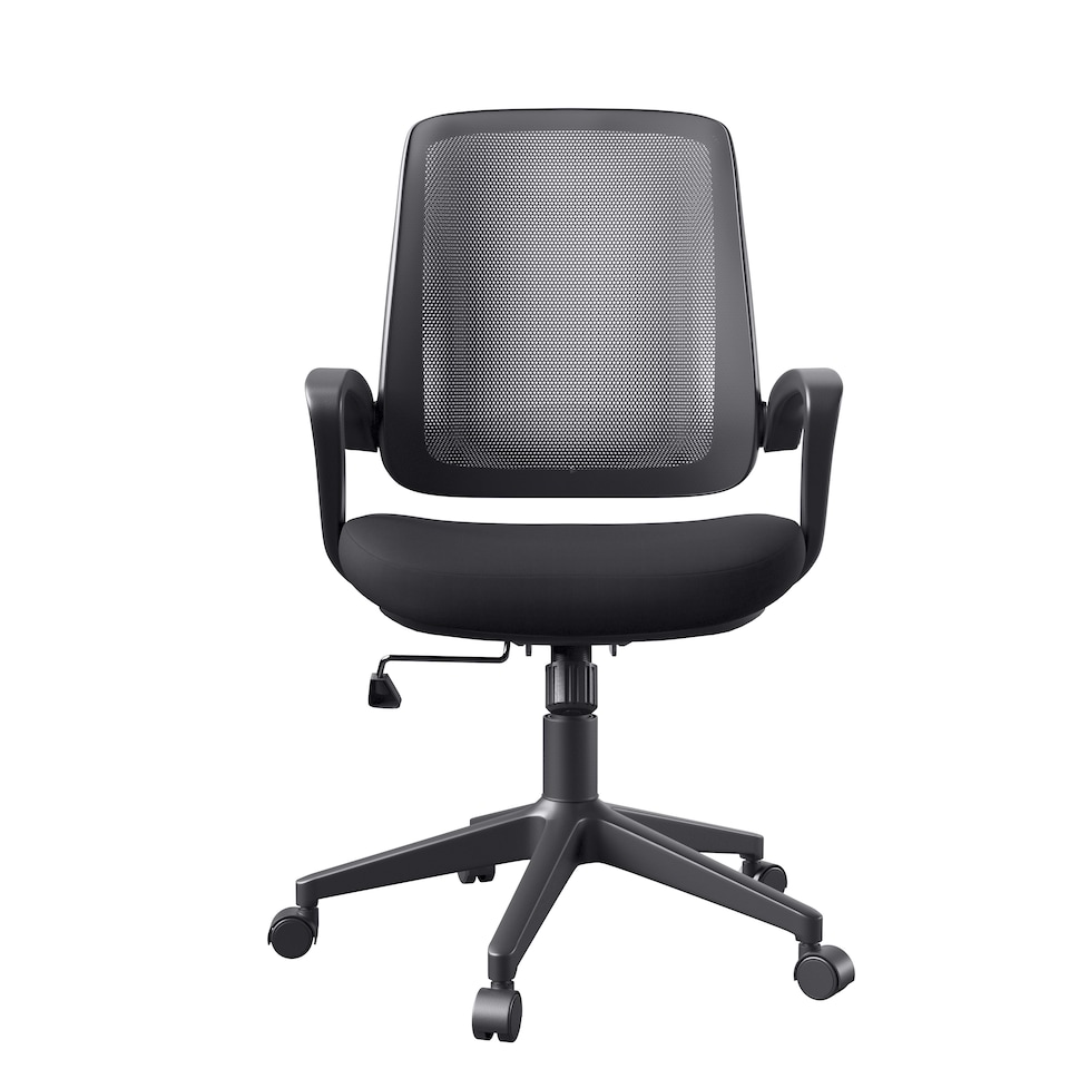 image 1 of Marvin Office Chair in Black Fabric