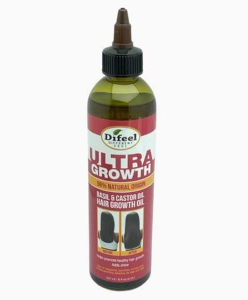 Difeel Ultra Growth Basil And Castor Oil 237 ml