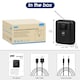 image 7 of Rechargeable DAB/DAB+/FM Radio Dual Alarm Clock & Bluetooth Speaker, Colour LCD Screen, AUX In/Out, for Bedside, Kitchen, Office or Outdoor - August MB330B