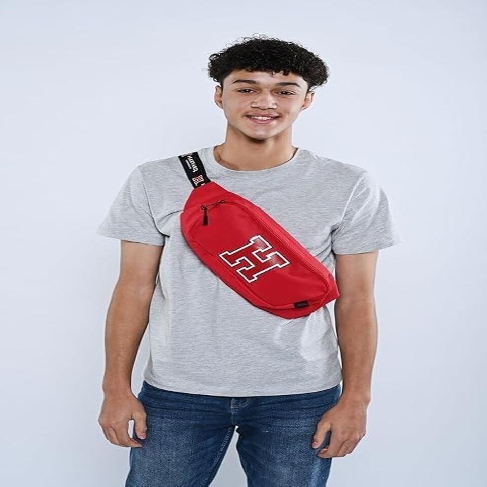image 1 of Helix Harvard Cross Body Bag Red