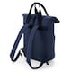 image 2 of Bagbase Roll Top Twin Handle Backpack - Navy Dusk - One Size