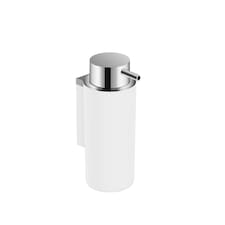 Cosmic Soap Dispenser w/ Screws & Stainless Steel for Bathroom, Light Grey-200ml