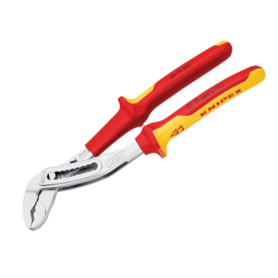 Knipex Vde Alligator Water Pump Pliers 250mm - Multi Colour - One Size