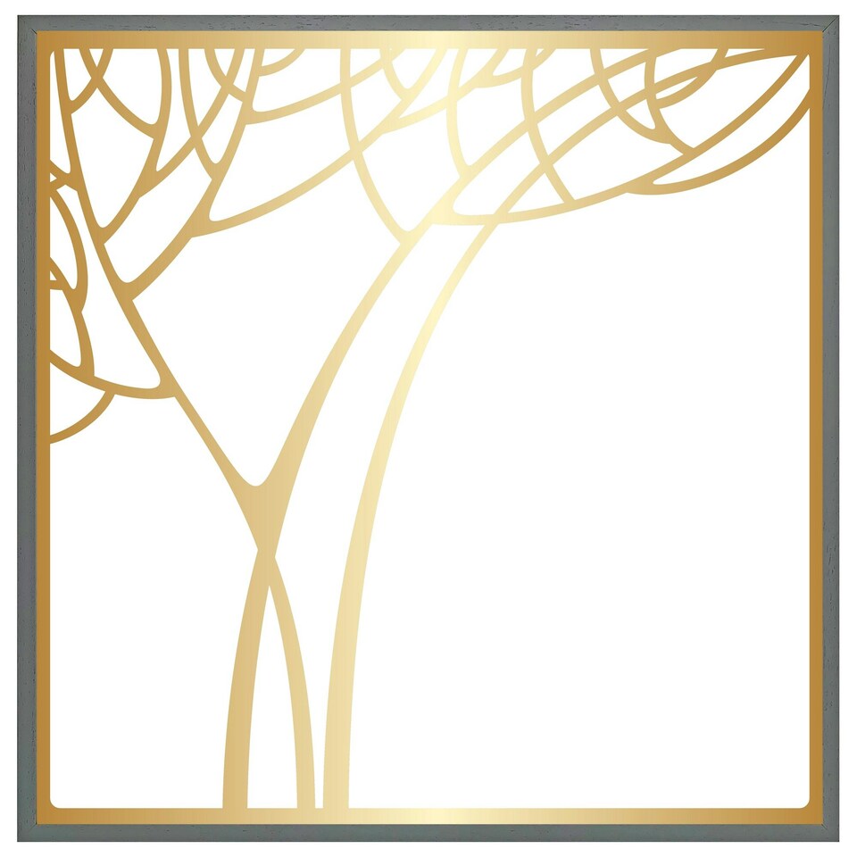 image 1 of Golden tree (Picture Frame) White | S