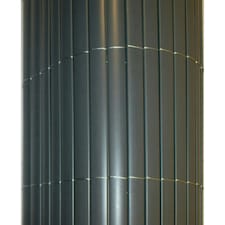 Primrose Artificial Grey Bamboo Cane Garden Privacy Screening Roll 4m x 2m