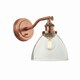 image 1 of Hansen 1 Light Wall Glass, Aged Copper Plate, E14