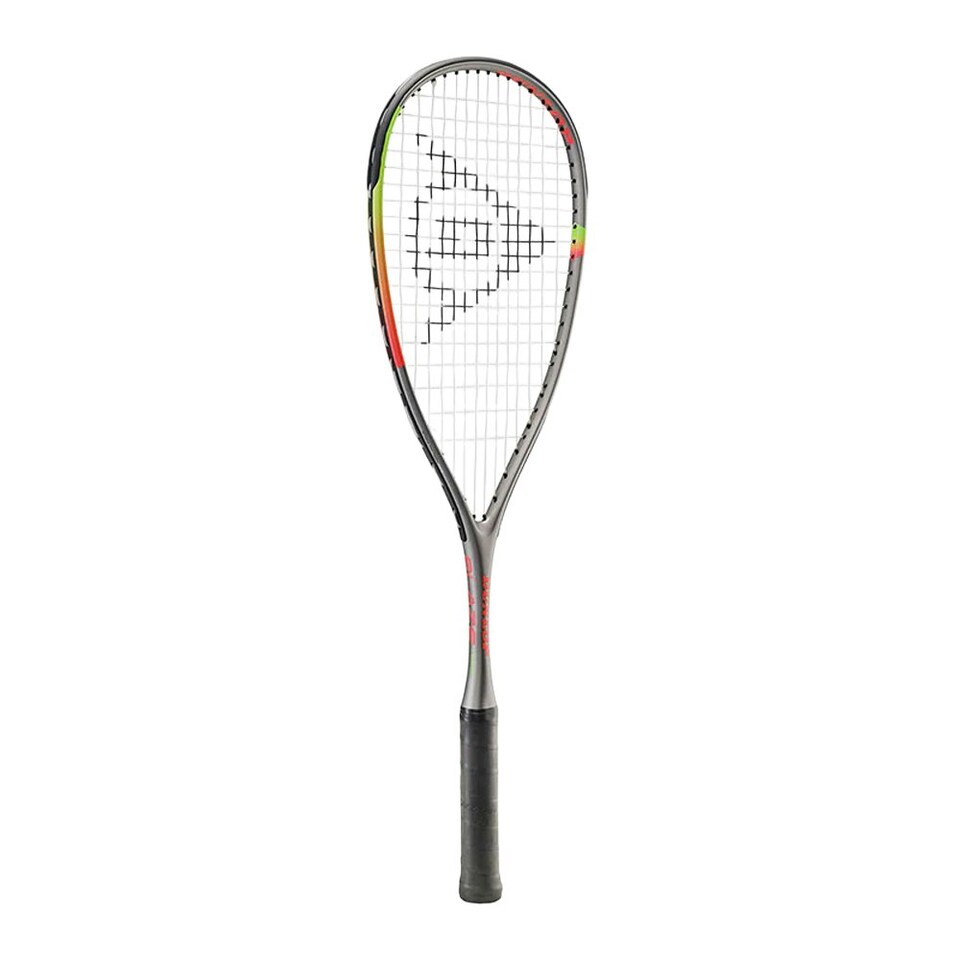 image 1 of Dunlop Blaze Inferno Squash Racket - Black/Orange/Yellow - One Size