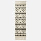 image 2 of Homescapes Kota Black and Grey Kilim Runner Wool Rug - 66 x 200 cm | Grey | 66 x 200 cm