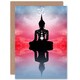 image 1 of Zen Buddhist Reflection Clouds Spiritual Card