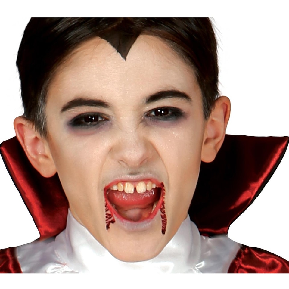 image 1 of Fiestas Guirca Childrens/Kids Dracula Costume Set | Red | Burgundy/Black | 10-12 years | 1