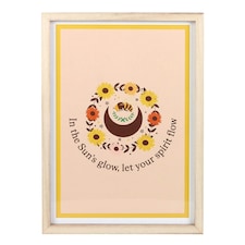 Something Different Let Your Spirit Flow Framed Wall Art - Multicoloured - One Size One Size