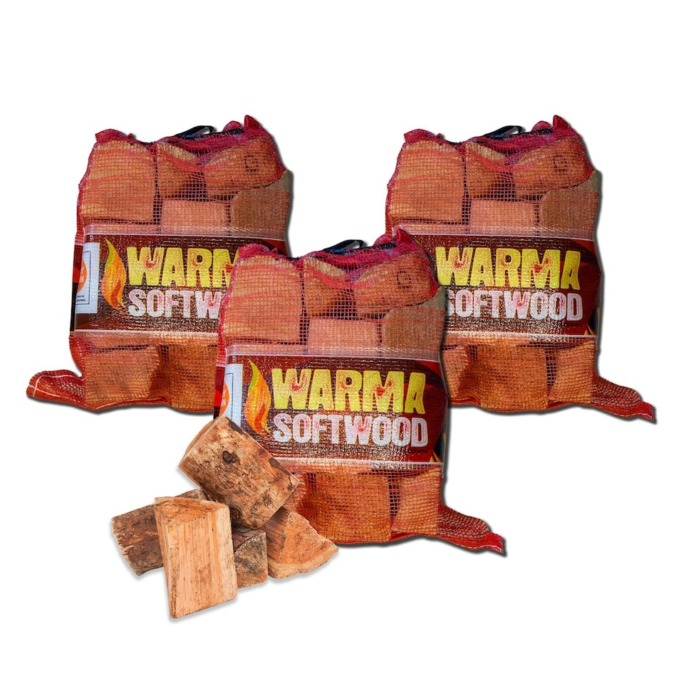image 1 of Warma Softwood Firewood Logs - 3 Nets
