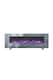 image 1 of Living and Home 72 Inch Electric Fireplace- Recessed/Wall-mounted with Remote and Touch Screen,1800W,Grey