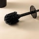 image 2 of COSMIC Toilet Brush with Holder, Matt Black, Free standing Essentials Collection