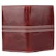 image 5 of CRICKET-GIFTS - Buffalo Leather Travel Wallet | 5 Card Slots & ID Pouch | Mobile Phone Zip Area | Multicoloured, OneSize Red