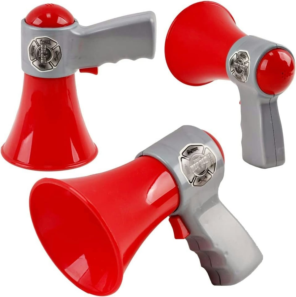 image 1 of Washable Fireman Costume Set with Storage Backpack Real Water Shooting Extinguisher and Accessories