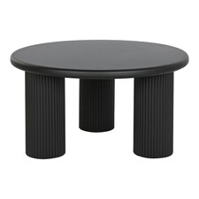 Side table Home ESPRIT Black Metal 75 x 75 x 40 cm N/A