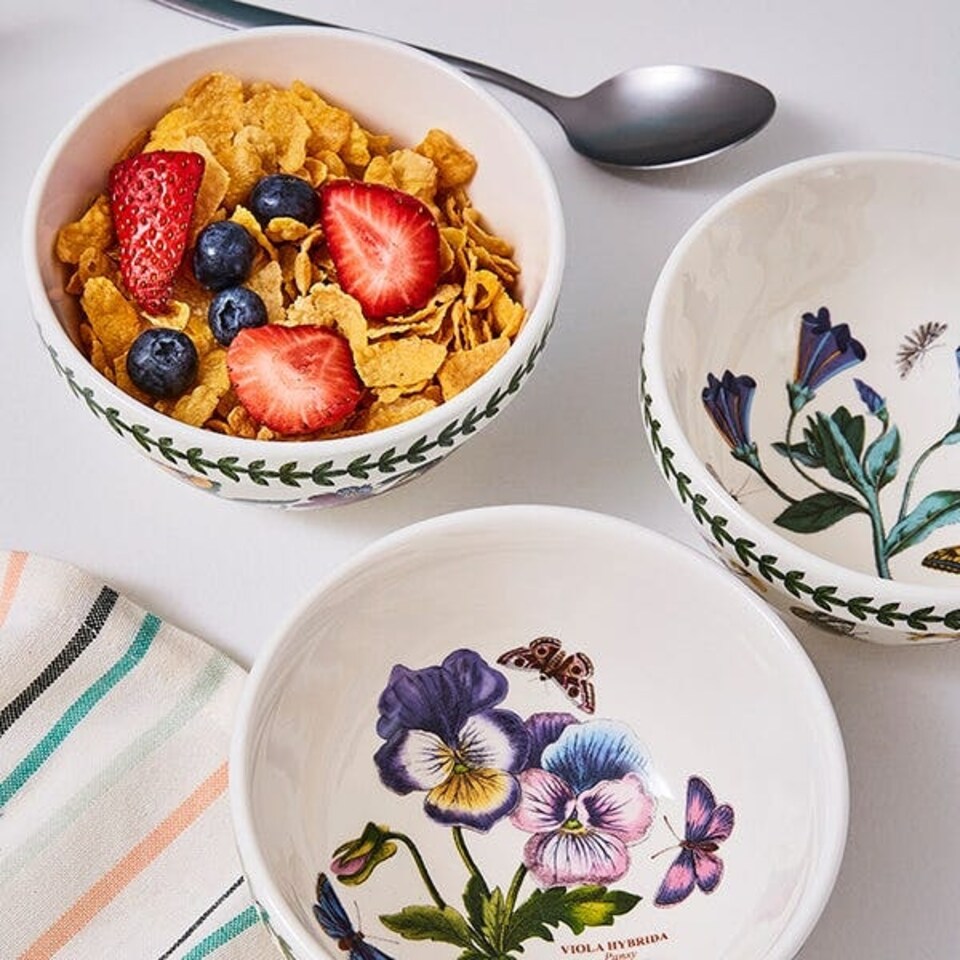 image 1 of Portmeirion Botanic Garden 14cm Stacking Bowl Set of 6