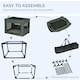 image 8 of PawHut 80cm Soft Side Pet Carrier w/ Cushion, for Medium Dogs - Grey