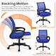 image 6 of Yaheetech Ergonomic Mesh Office Chair Mid-Back Height