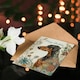 image 4 of Happy Birthday Doberman Dog and Spring Flowers Birthday Card