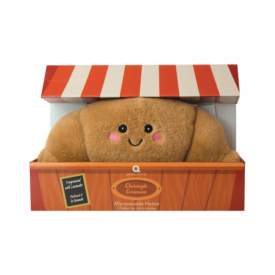 image 1 of Aroma Home Croissant Scented Microwavable Hottie