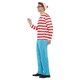 image 3 of Where's Wally? Fancy Dress Costume Adult Mens Small Multi | S