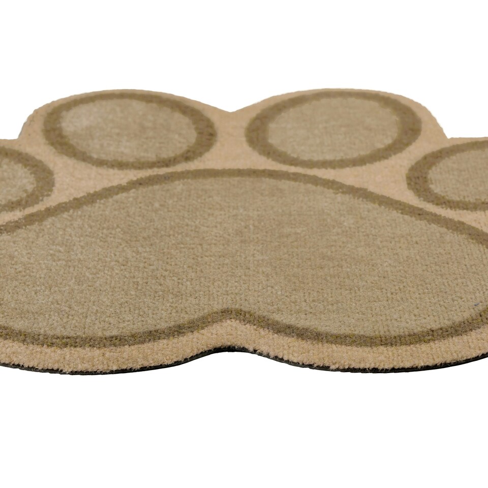 image 1 of Howler & Scratch Mat Shaped Paw 49x56 Door Mat