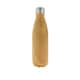 image 2 of XD Collection Wood Effect Stainless Steel 500ml Bottle - Yellow - One Size Yellow | One Size