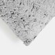 image 3 of OHS 2 x Two Tone Faux Fur Plush Cushion Covers, 45x45cm - Grey