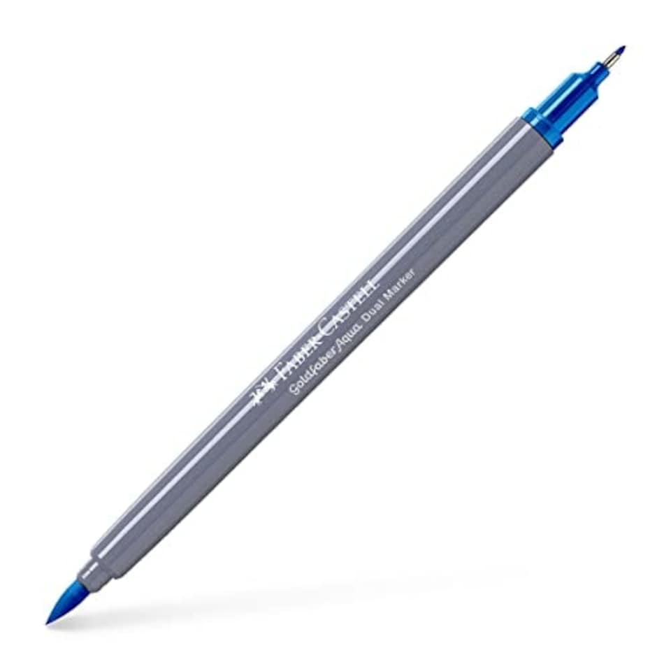 Goldfaber Aqua Dual Marker colour 449 azure blue - Faber-Castell