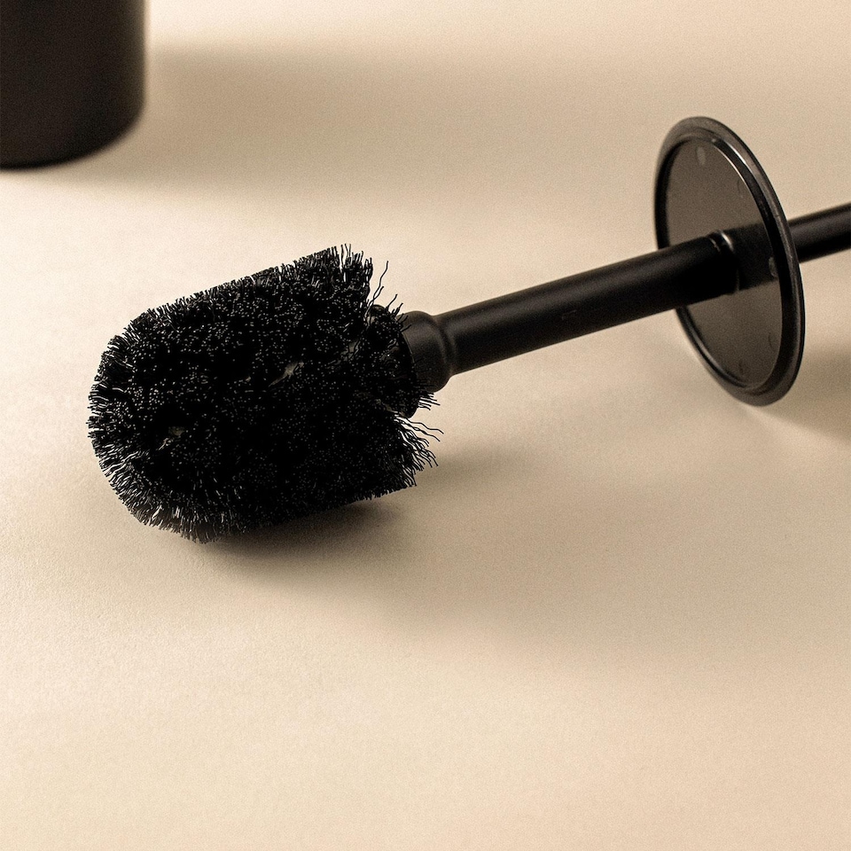 image 1 of COSMIC Toilet brush, Chrome, Wall/Freestanding, Self-Adhesive, Start Collection