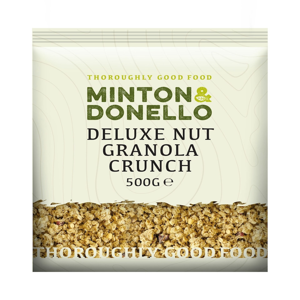 image 1 of Minton & Donello Deluxe Nut Granola Crunch 6 x 500g