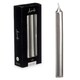 image 4 of Candle Set Acorde 126-E-AR Silver 2 x 2 x 20 cm (12 Units) N/A