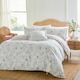 image 5 of Wylder Bella Reversible Floral Double Duvet Cover Set Blue | White | Double