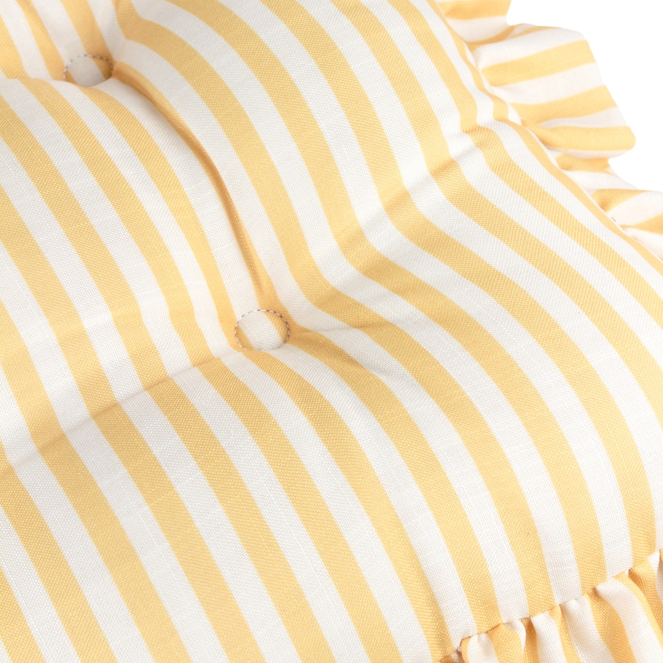 image 1 of Wylder Millie Ruffle 2 Pack Indoor Outdoor Seat Pads