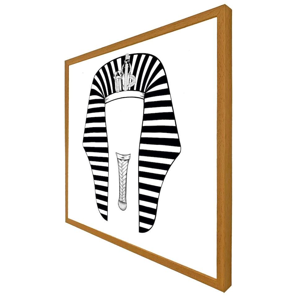 image 1 of Tutankhamun (Picture Frame) Brown | Oak | XS