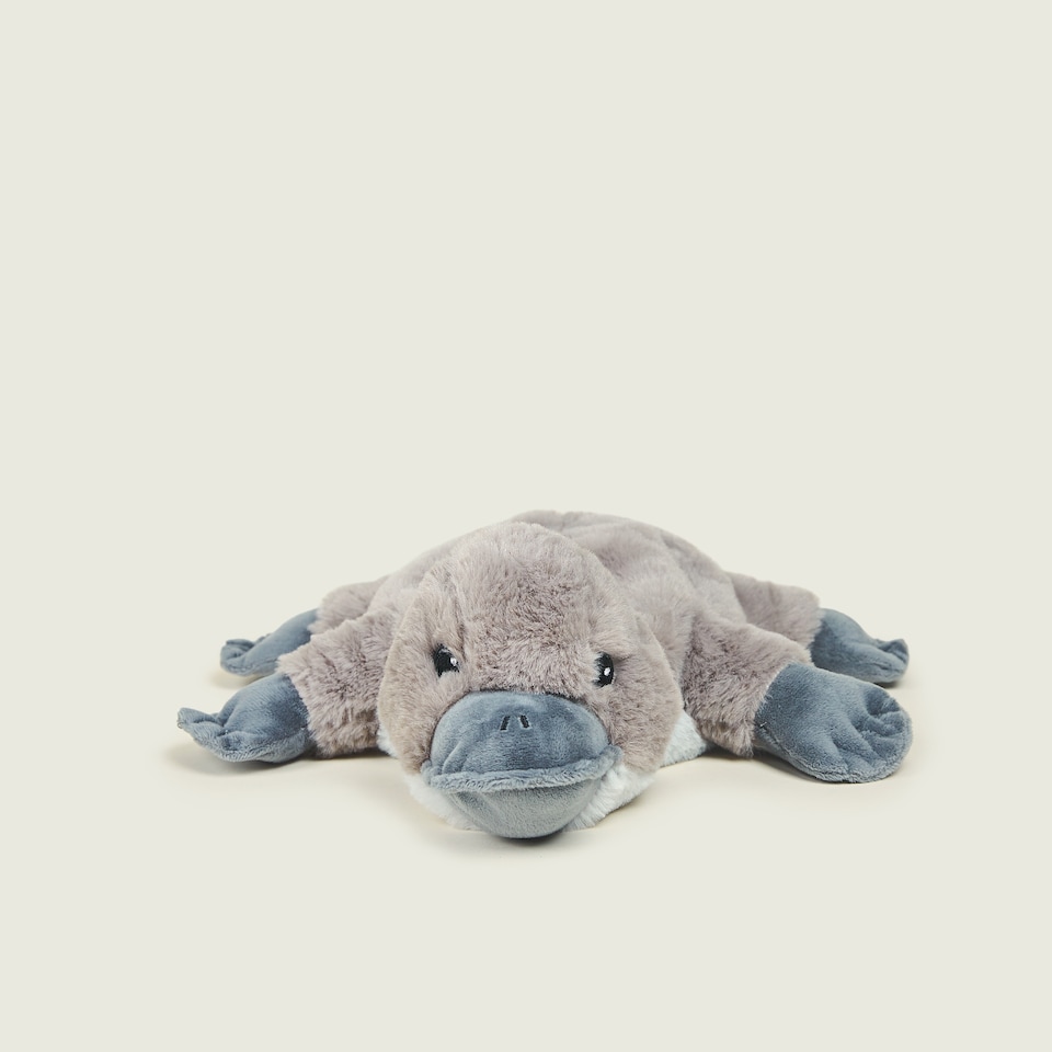 image 1 of Warmies Plush Platypus  LARGE