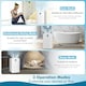 image 4 of COSTWAY 12L/Day Dehumidifier Home Portable Quiet Dehumidifier