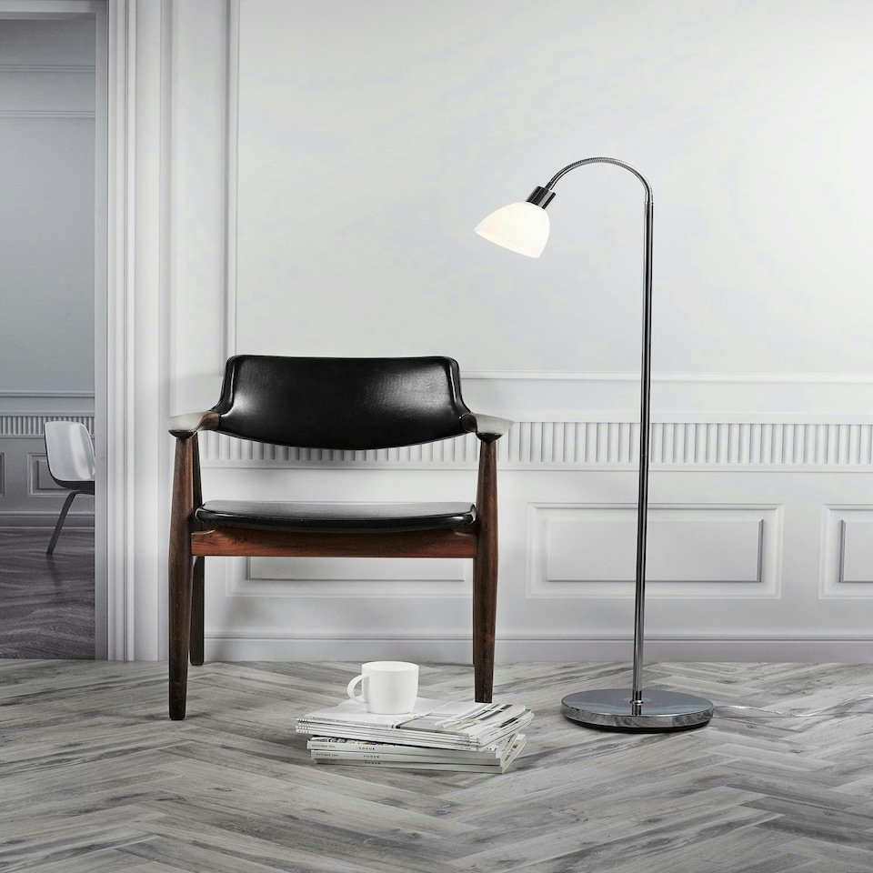 image 1 of Ray | Floor | Chrome Silver | Chrome