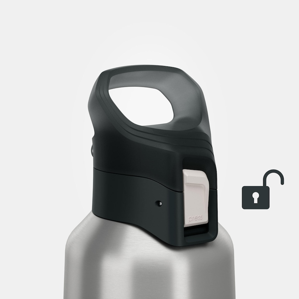 image 1 of Decathlon 0.8L Insulated Stainless Steel Flask 900