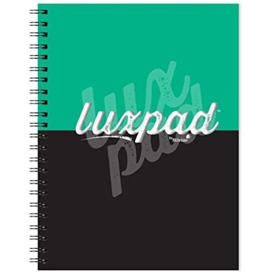 image 1 of B5 70 Leaves Printed 5 mm Dot Grid and Perforated Wire bound Notebook