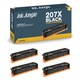 image 3 of 4x Compatible HP 207X Black Toner Cartridges Black