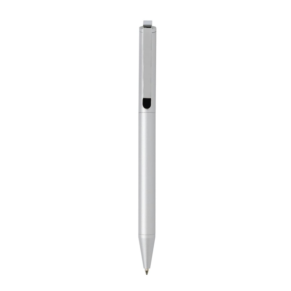 image 1 of XD Collection Xavi Recycled Pen - Silver - 14.2cm x 1cm