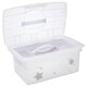 image 2 of Keeeper Stars Traveller Organising Storage Box with Lid White
