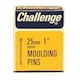 image 2 of Challenge Moulding Pins - Silver - 25mm
