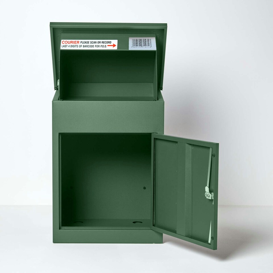 image 1 of SMART PARCEL BOX® Medium Front Access Green Green