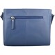 image 5 of Cross Body Shoulder Genuine Soft Leather Pocket Detail Handbag Grey | Autumn Ink Light Grey