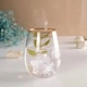 image 3 of Amber Tumbler Gold Rim Set Whiskey Glass Cocktail Goblet 570ml | Clear | Clear | Set of 12
